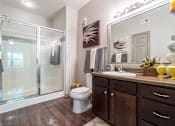 Thumbnail 12 of 40 - Specious Bathroom at Waterstone at Cinco Ranch Apartments, Katy Texas