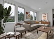 Thumbnail 3 of 52 - The 72nd Apartments | Living Room