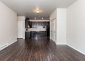 Thumbnail 25 of 48 - Port View Apartments | Living Room, Dining Room and Kitchen