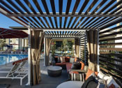 Thumbnail 9 of 26 - the lounge or bar area at the barcelona pavilion at Luma at El Corazon Apartments, California 92056
