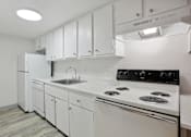 Thumbnail 1 of 11 - Modern Kitchen at Lakeridge Terrace Apartments, Colorado, 80227