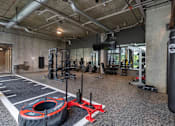 Thumbnail 31 of 113 - Modern Fitness Center at The Audubon New Haven, New Haven