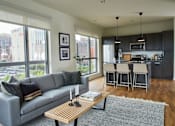 Thumbnail 90 of 113 - Living And Dining at The Audubon New Haven, New Haven, CT, 06511