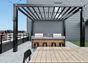 Thumbnail 63 of 113 - Grill Stations at The Audubon New Haven, New Haven, CT