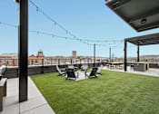 Thumbnail 76 of 113 - a seating area with grass and a view of the sky at The Audubon New Haven, Connecticut, 06511