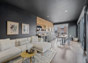 Thumbnail 64 of 113 - Living Area With Dining at The Audubon New Haven, New Haven, 06511
