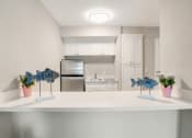 Thumbnail 5 of 38 - a kitchen with a counter top with fish