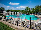 Thumbnail 10 of 33 - Ashley Apartments Pool Deck Side Photo