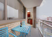 Thumbnail 28 of 38 - 2112 New Hampshire Ave Apartments Balcony