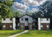 Thumbnail 17 of 31 - Newport Woods Apartments Exterior after Renovations