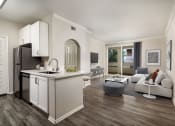 Thumbnail 5 of 20 - Cape May Living Room and Kitchen View