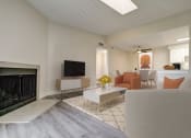 Thumbnail 5 of 29 - Living room with fireplace