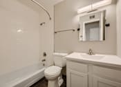 Thumbnail 28 of 28 - a bathroom with a sink toilet and a tub