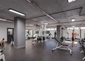Thumbnail 13 of 17 -  gym with people working out in it at 150 Marketplace, Ottawa, Ontario