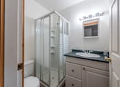 Thumbnail 8 of 64 - a bathroom with a toilet sink and shower