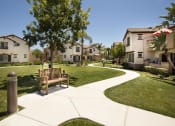 Thumbnail 19 of 38 - courtyard view of Villas at the Park apartments
