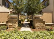 Thumbnail 4 of 38 - Sidewalk through Villas at the Park apartments