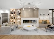 Thumbnail 6 of 30 - Living room at The Lawrence, Parsippany