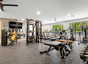 Thumbnail 16 of 30 - Modern Gym at The Lawrence, New Jersey