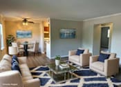 Thumbnail 9 of 11 - Open living and dining room layout in 1- and 2-bedroom apartments at Lynnhaven Landing in Virginia Beach