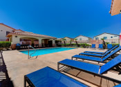 Thumbnail 25 of 28 - Swimming pool at The Dresden, Las Vegas, NV