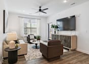 Thumbnail 34 of 46 - Spacious Living Area at The Liliana Apartment Homes, Georgia
