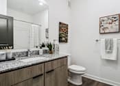 Thumbnail 40 of 46 - White Bathroom at The Liliana Apartment Homes, Pooler, 31322