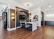 Thumbnail 8 of 46 - A modern office space at The Liliana Apartment Homes, Pooler