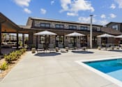Thumbnail 26 of 46 - Pool With Cabana at The Liliana Apartment Homes, Pooler Georgia