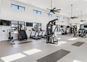 Thumbnail 28 of 46 - Gym at The Liliana Apartment Homes, Pooler, GA, 31322