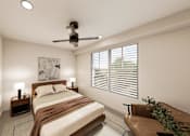 Thumbnail 15 of 19 - Bedroom at Heritage on Hover Apartments, Colorado, 80503