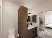 Thumbnail 19 of 45 - Bathroom Interior at The Union Flats at Fishers District, Indiana