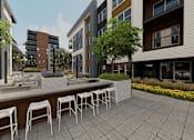 Thumbnail 8 of 45 - Outdoor Patio at The Union Flats at Fishers District, Fishers, Indiana