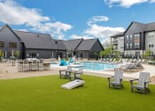 Thumbnail 22 of 31 - our apartments offer a clubhouse with a pool  at Prism at Diamond Ridge, Pennsylvania, 15108