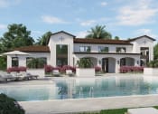 Thumbnail 15 of 17 - Pool view building at The Hadley Luxury Apartments, Florida