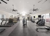Thumbnail 30 of 58 - the gym with treadmills and other exercise equipment at Palm Grove in Ellenton, FL 34222