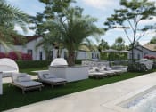 Thumbnail 14 of 17 - a rendering of a pool and lounge area at a resort at The Hadley Luxury Apartments, Florida