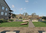 Thumbnail 19 of 19 - Poolside Deck at Heritage on Hover Apartments, Longmont, Colorado