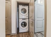 Thumbnail 30 of 30 - a front loading washer and dryer in a laundry room at Canter, Ocala, Florida