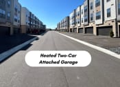 Thumbnail 54 of 58 - an empty street with rows of apartment buildings on both sides t Meridian at CityPlace, Woodbury, MN 55125