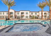 Thumbnail 15 of 40 - Hot Tub And Pool at Stella Luxury Apartment Homes, San Tan Valley, AZ