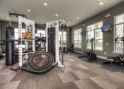 Thumbnail 25 of 56 - Fitness Center With Modern Equipment at Watermark at Steele Crossing, Fayetteville, AR