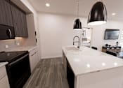Thumbnail 13 of 13 - Modern kitchen at Verity Luxury Apartment Homes Apartments, Vero Beach