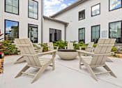 Thumbnail 10 of 115 - Outdoor Firepit Patio at Terrassa Luxury Apartments, St. Augustine, FL, 32084