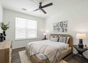 Thumbnail 48 of 115 - Bedroom With Ceiling Fan at Terrassa Luxury Apartments, Florida, 32084