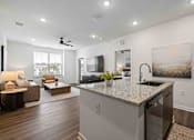 Thumbnail 54 of 115 - Kitchen And Living Area at Terrassa Luxury Apartments, Florida, 32084
