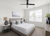 Thumbnail 38 of 115 - Bedroom With Ceiling Fan at Terrassa Luxury Apartments, St. Augustine