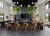 Thumbnail 31 of 59 - Island Kitchen Bar at The Levi Luxury Apartments, McDonough, 30253