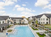 Thumbnail 57 of 59 - Pool Aerial View at The Levi Luxury Apartments, McDonough, 30253
