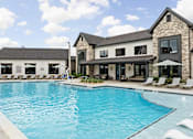 Thumbnail 18 of 59 - Outdoor Swimming Pool at The Levi Luxury Apartments, McDonough, GA, 30253